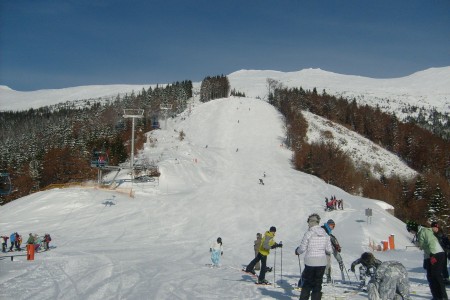 Chopok Juh v krásnom počasí