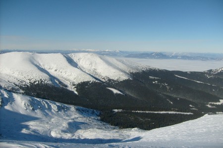 Pohľad na Chopok Sever